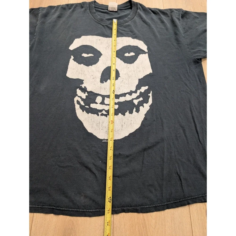 Vintage Misfits 2000 Souls Ablaze XL Black Shirt Short Sleeve Double Side Anvil